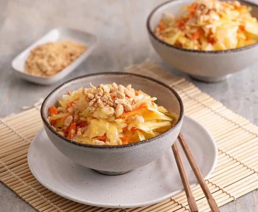 Szybka surówka z białej kapusty jak u chińczyka w Thermomixie