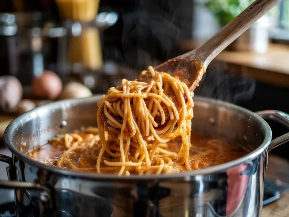 Jak podgrzać makaron z sosem, aby zachował smak i konsystencję