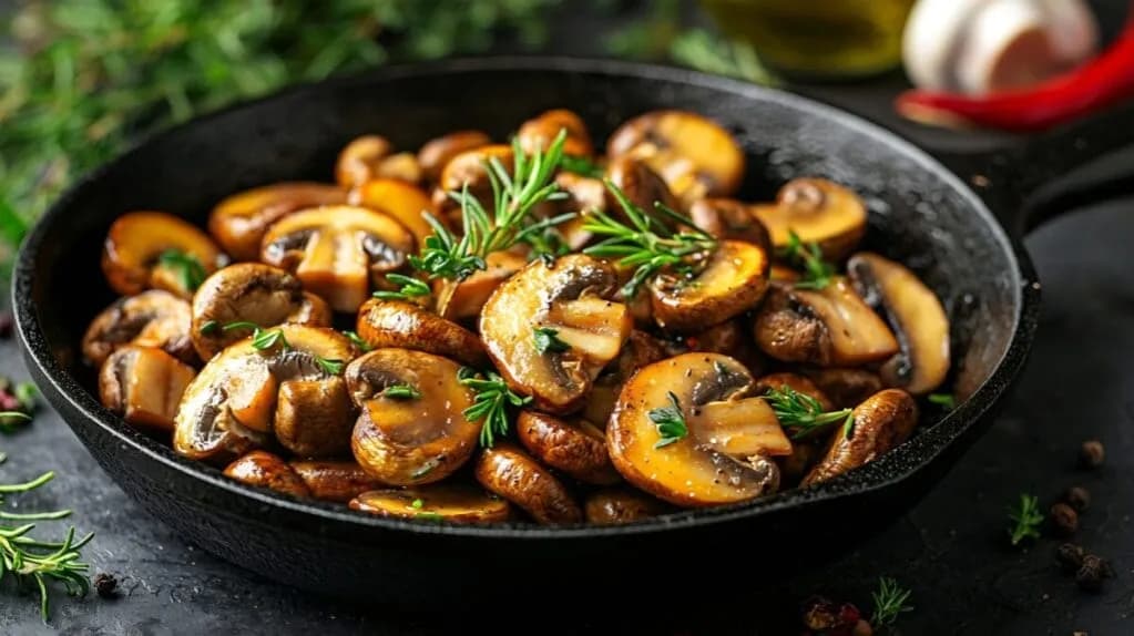 Jak ugotować pieczarki do sałatki, aby były idealnie jędrne i smaczne